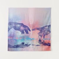 Kunstschilderij, surrealistische handbeschilderde