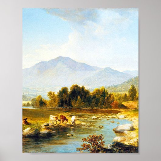 Kunstschilderij van Asher Brown Durand Poster (Voorkant)