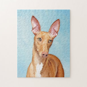 Kunstschilderij van een Pharaoh Hound - Lieve orig Legpuzzel