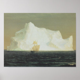 Kunstschilderij van Friedrich Church Poster