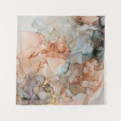 Kunstschilderij van natuurluxe abstracte vloeistof wandkleed (Voorkant (horizontaal))