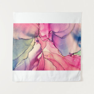 Kunstschilderij van natuurluxe abstracte vloeistof wandkleed