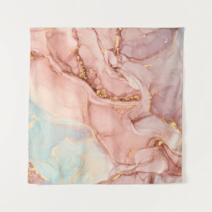 Kunstschilderij van natuurluxe abstracte vloeistof wandkleed