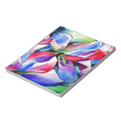 Kunstschilderij van Rainbow Azalea, waterverf Notitieblok (Linkerzijde)