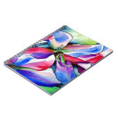 Kunstschilderij van Rainbow Azalea, waterverf Notitieboek (Linkerzijde)
