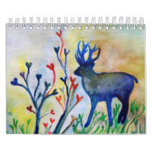 Kunstschilderijen Abstracte decoratieve kalender (Hoes)