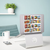 Kunstschilderijen van Franz Marc Sticker (Laptop op bureau)