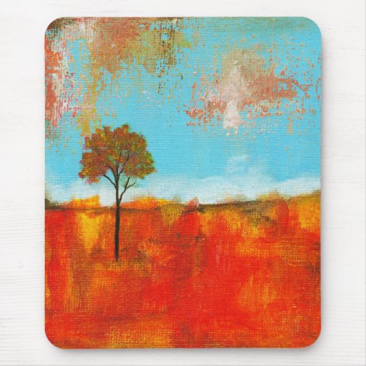 Kunstschildering voor Abstracte vloerbedekking Muismat (Voorkant)