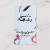 kunstschilderkunst kunstatelier kinder kunstenaar visitekaartje (Voorkant)