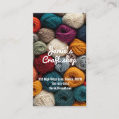 kunstschilderkunst kunstatelier kinder naaien visitekaartje (Voorkant)