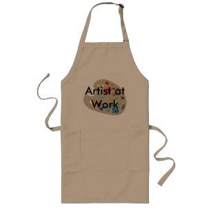 Kunstschilderkunst Kunstschilderkunst Apron 9 Lang Schort
