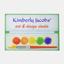 Kunstschilderpalet Paintborstel | Aangepaste Studi