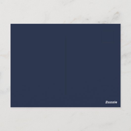 kunstschilderpatroon voor goud en zee briefkaart (Achterkant)