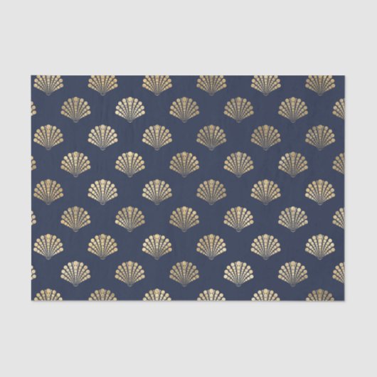  kunstschilderpatroon voor goud en zee tissuepapier (Voorkant)