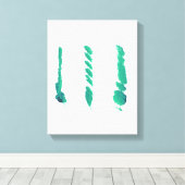 Kunstschilderpenseel Canvas Afdruk (Insitu (Houten vloer))