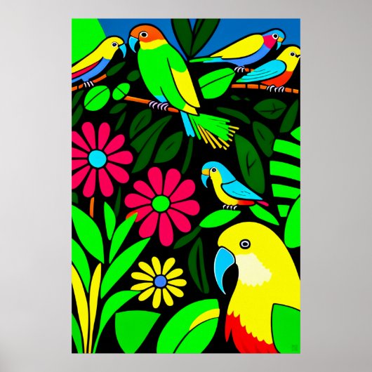 Kunstschilders - Kunstafdrukken op Canvas Poster (Voorkant)