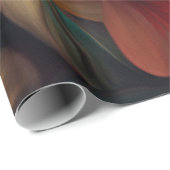 Kunstschilders ontkoppelen met een draaimolen cadeaupapier (Rol Hoek)