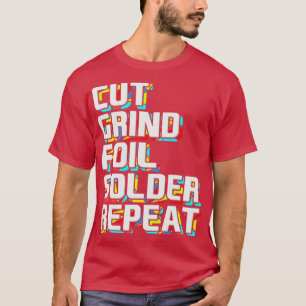 Kunstschilders van glas t-shirt
