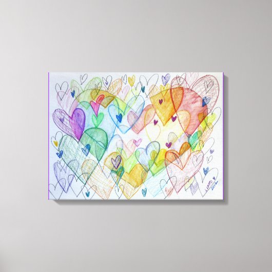 Kunstschilders voor het schilderen van het communa canvas afdruk (Voorkant)