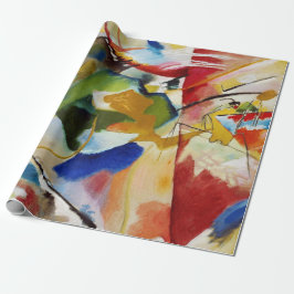 Kunstschildervormingspatroon Verpakkingspapier Cadeaupapier