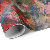 Kunstschildervormingspatroon Verpakkingspapier Cadeaupapier (Rol Hoek)