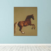kunstschildjasje van George Stubbs Canvas Afdruk (Insitu (Houten vloer))