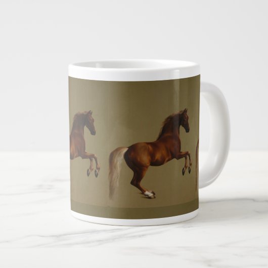 kunstschildjasje van George Stubbs Grote Koffiekop (Voorkant rechts)