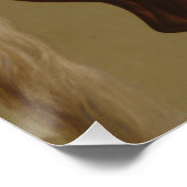  kunstschildjasje van George Stubbs Perfect Poster (Hoek)