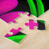 Kunstschildpad 1014, Jigzaag Puzzle Legpuzzel (Zijkant)