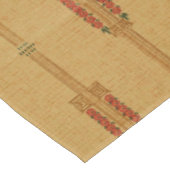 kunstschildpad - roze bloemen patroon tafelkleed (Gekanteld)