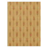 kunstschildpad - roze bloemen patroon tafelkleed (Voorkant)