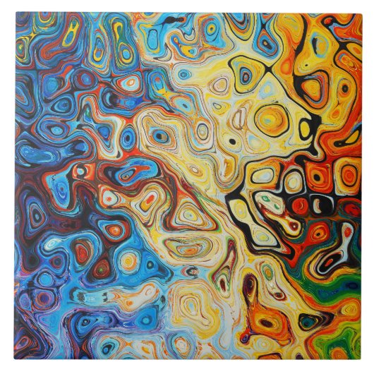 Kunstschildpad Tegeltje (Voorkant)