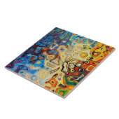 Kunstschildpad Tegeltje (Zijkant)