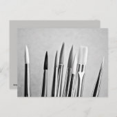 Kunstschilpenselen Briefkaart (Voorkant / Achterkant)