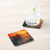 kunstschip bier onderzetter (Rechterzijde)