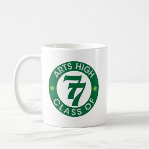 Kunstscholen van 77 Logo Koffiemok