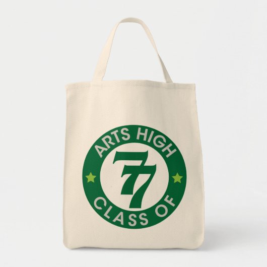Kunstscholen van 77 Logo Tote Bag (Voorkant)