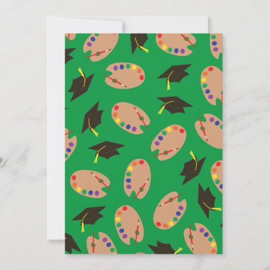 Kunstschool Afstuderen Een heldere toekomst schets Kaart (Achterkant)