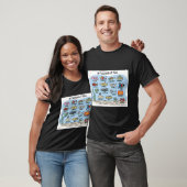 kunstschool van vissen t-shirt (Unisex)