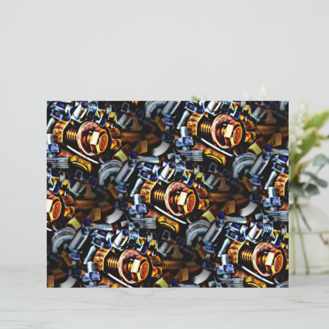 Kunstscrapbook voor Poppen en bouten (Staand voorkant)