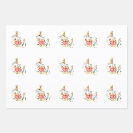 Kunstselectie van Beatrix Potter voor kinderen Inpakpapier Vel (Voorkant)