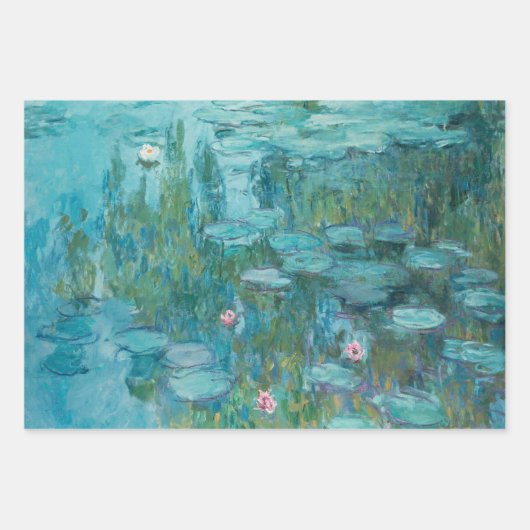 kunstselectie van Claude Monet Inpakpapier Vel (Voorkant)