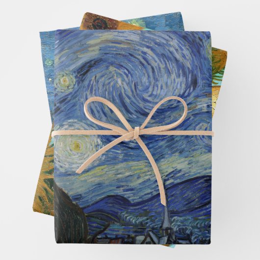  kunstselectie van Vincent van Gogh Inpakpapier Vel (In situ)