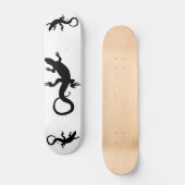 Kunstskateboard van hagedis persoonlijk skateboard (Voorkant)