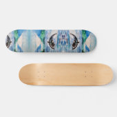 Kunstskateboard voor de Waterverf van walvissen 19 Skateboard (Horizontaal)
