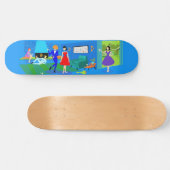 Kunstskateboard voor handpalmen persoonlijk skateboard (Horizontaal)