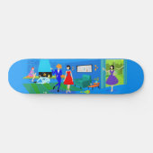 Kunstskateboard voor handpalmen persoonlijk skateboard (Horizontaal)