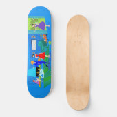 Kunstskateboard voor handpalmen persoonlijk skateboard (Voorkant)
