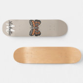 Kunstskateboarddek — vlinder persoonlijk skateboard (Horizontaal)