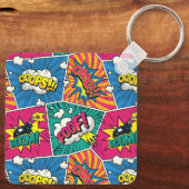 KunstSleutelhanger voor komische Pop Sleutelhanger (Achterkant)